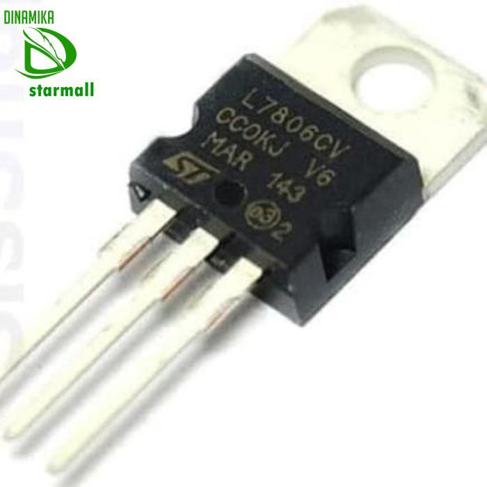 7806 L7806 Lm7806 Regulator Ic Pcmelebik54