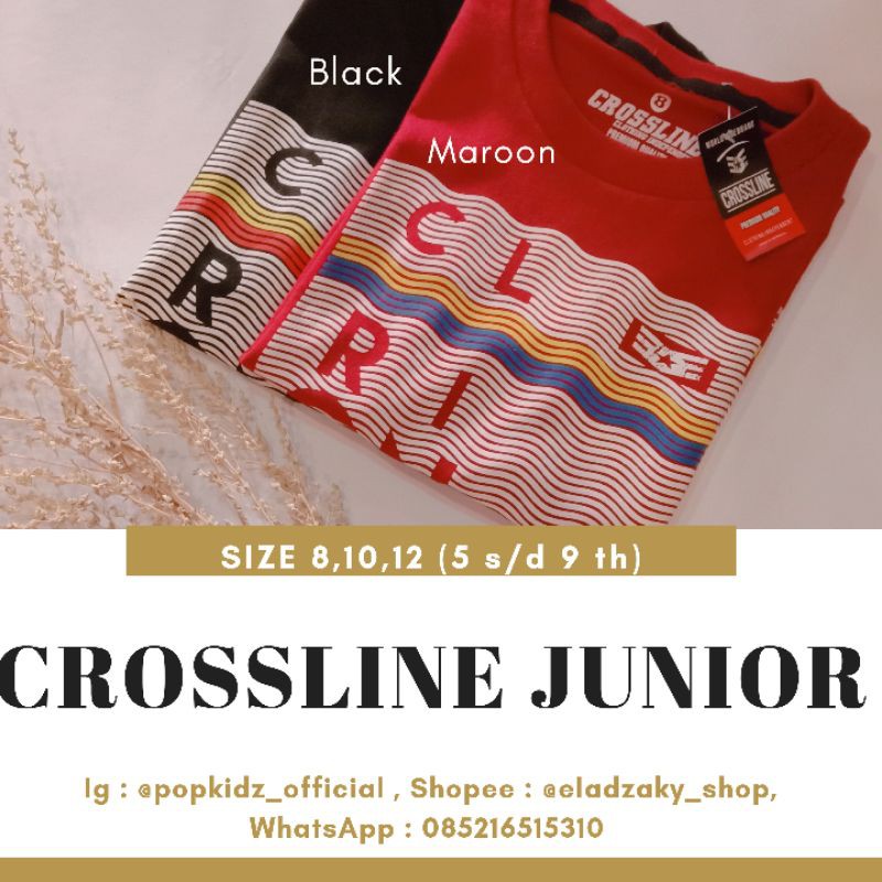 BELI 2 GRATIS 1 KAOS UNKIDZ / Distro Crossline Junior / pakaian anak laki laki / anak anak