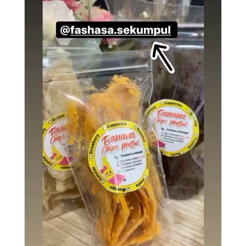 

Keripik Pisang Lumer by Fashasa sekumpul