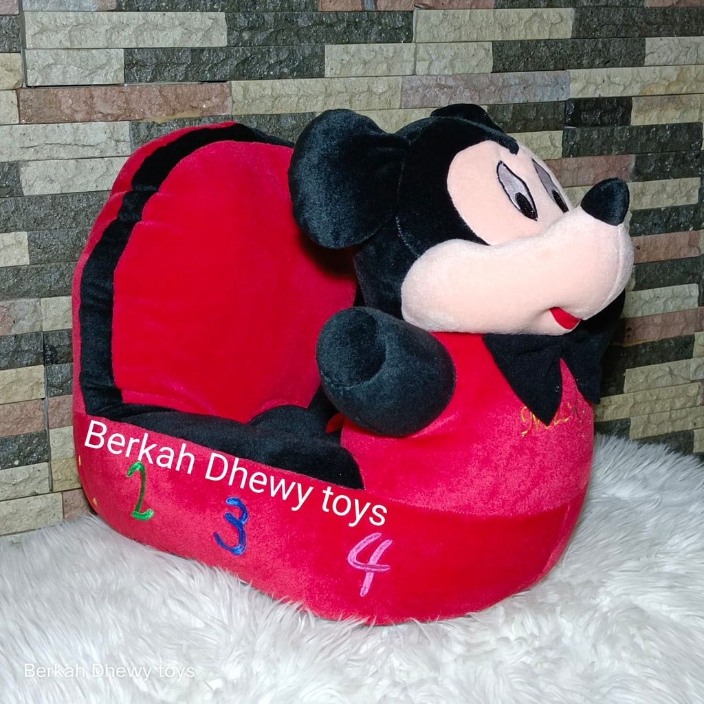 Sofa anak odong karakter/Boneka Sofa Odong Anak Kualitas Super 15 Pilihan Karakter Berlabel SNI