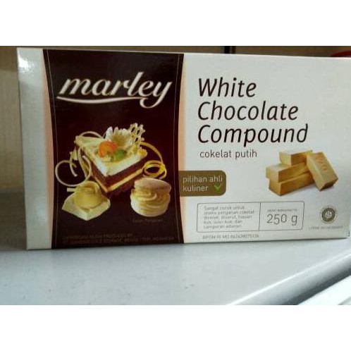 

31.87-Kue- Marley White Chocolate Compound 250Gr -Terlengkap-Termurah-Dijamin.