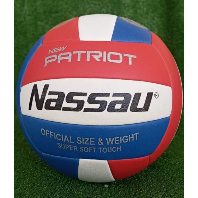 BOLA VOLI NASSAU JAHIT MESIN MURAH FREE DOP DAN JARING BOLA