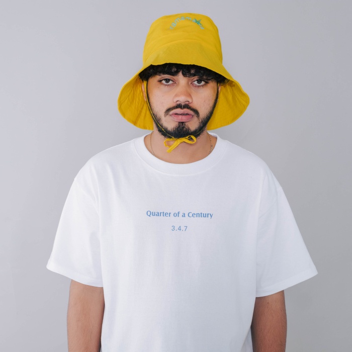 UNKL347 Topi Bucket Hat Warna Kuning Detail Sablon 347XBP SAFARI