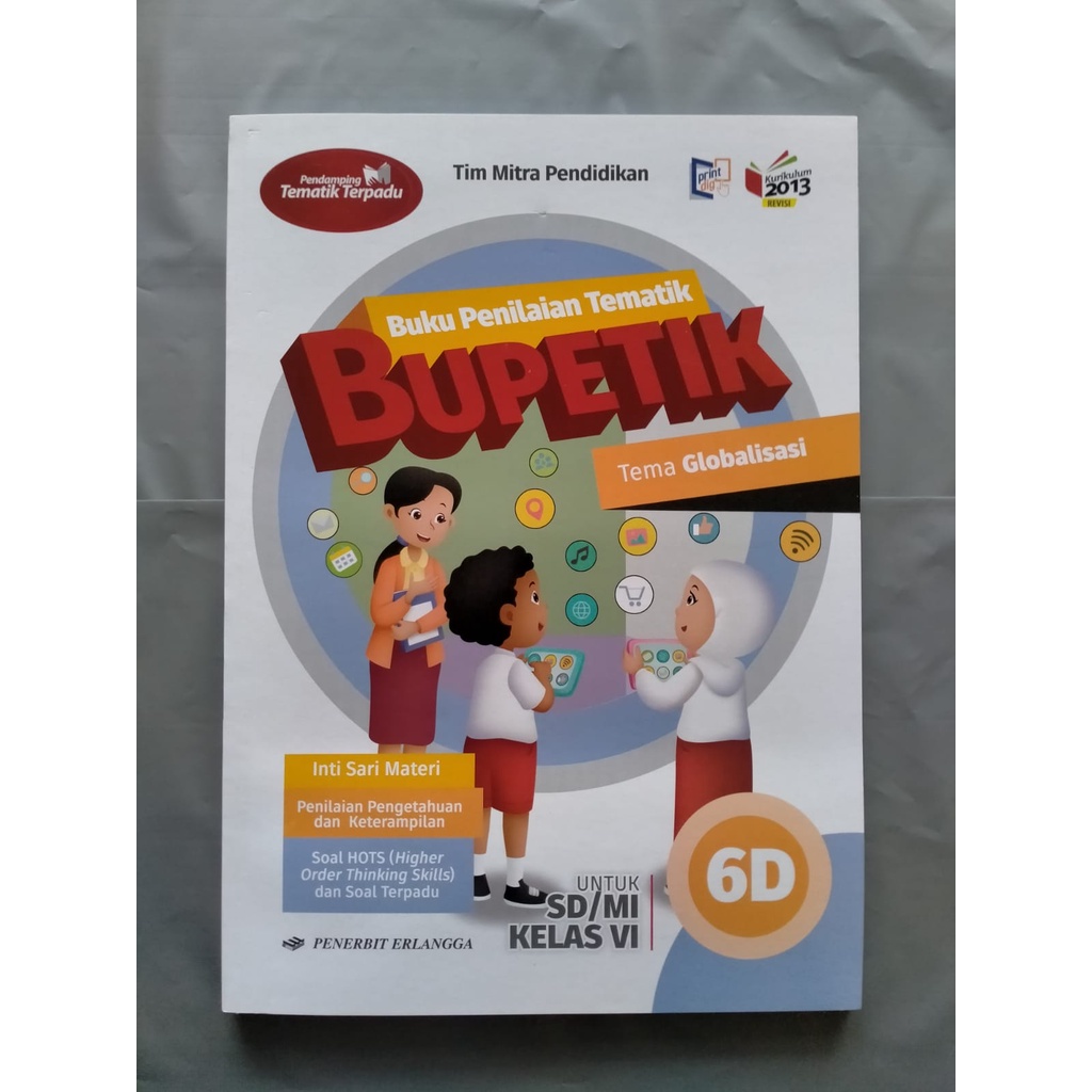 BUPETIK Erlangga SD/MI Kelas 6D