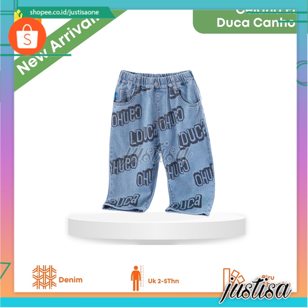 Promo !! Celana anak Laki - Laki / Celana pendek anak import / Celana el duca canho ukuran 2-5 tahun