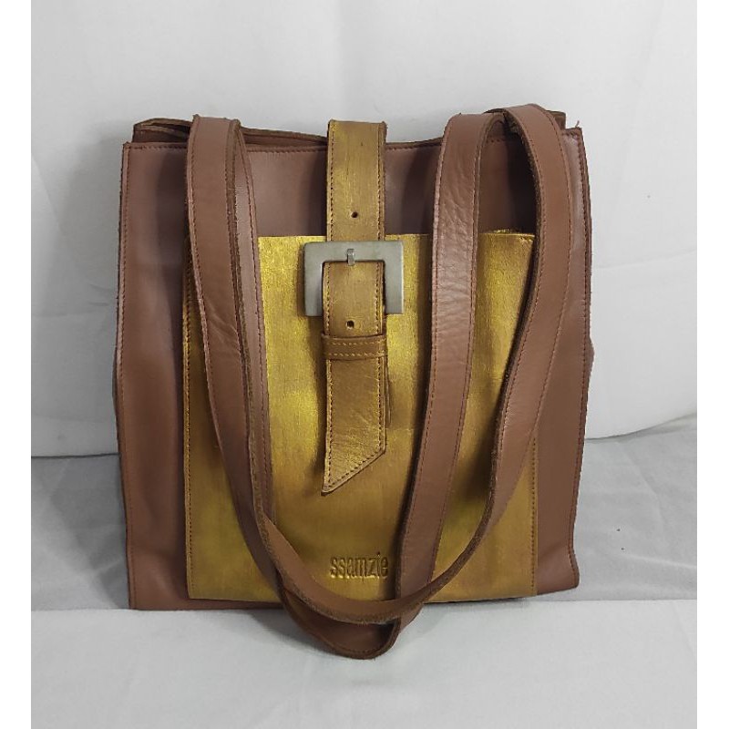 Preloved shoulder bag Ssamzie full kulit asli