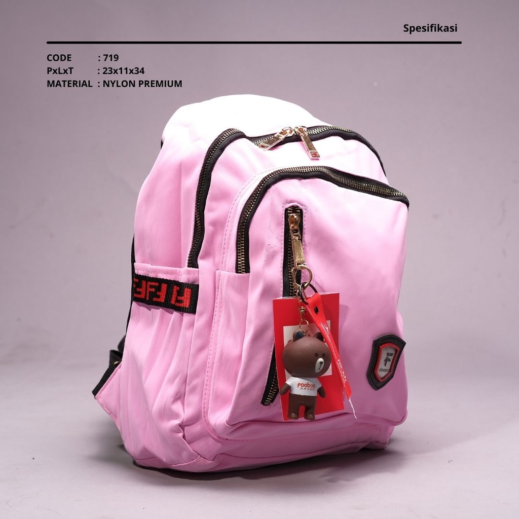 (SIAP KIRIM) TAS RANSEL WANITA / RANSEL KOREA / BACKPACK RANSEL MODEL STYLISH MURAH