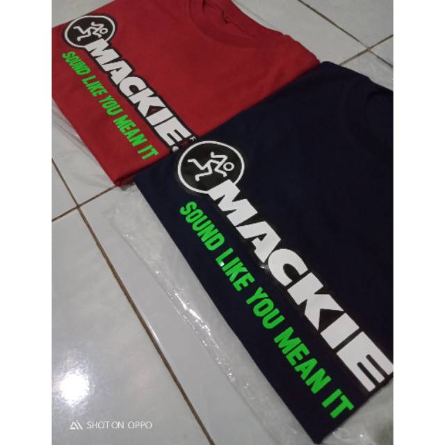 MACKIE , TERLARIS, ADA HARGA ADA KUALITAS (kualitas kaos dan sablon berani di adu ) kualitas bagus termurah terlaris