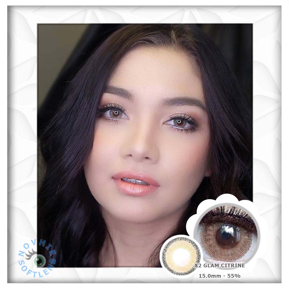 SOFTLENS X2 GLAM CITRINE
