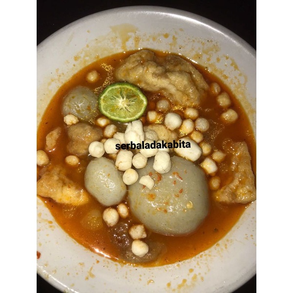 

BASO ACI JUMBO KUAH MERCON ISIAN AYAM MERCON/TETELAN MERCON/SEAFOOD/MOZARELLA