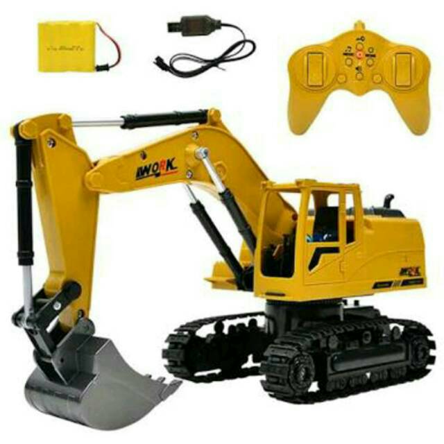 REMOT CONTROL DIE-CAST EXCAVATOR 2,4Ghz 8Channel Enginering Truck Car