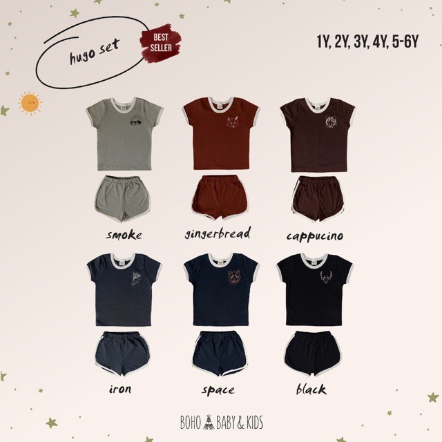 BOHOBABY BOHOPANNA Hugo Set