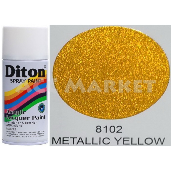 Pilox Diton 300cc Pilok Pylox Kuning Metalik Yellow 8102