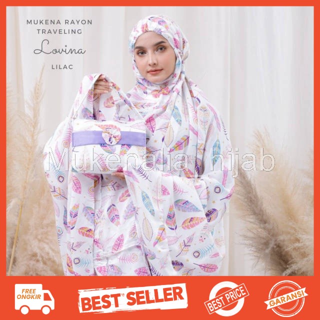 Mukena Dewasa Rayon Traveling Lovina