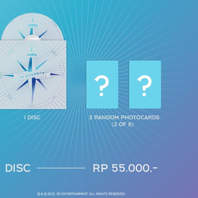 ☆ “IN DIVERSITY” DISC - UN1TY 1st Physical Album ✧
