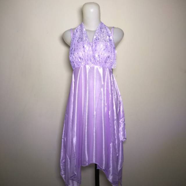 Baju Tidur Wanita Daster Satin Sexy