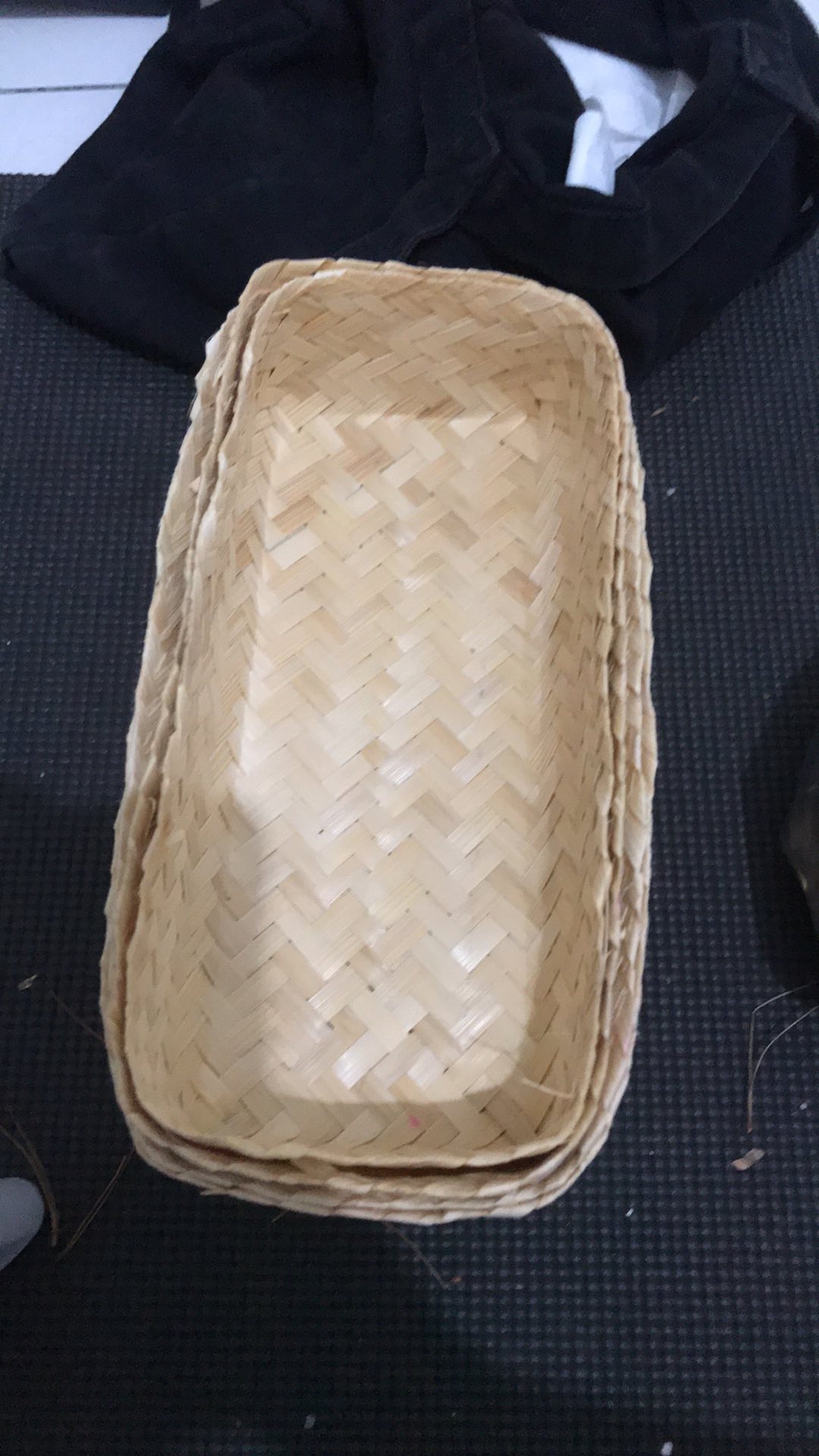 Sepasang Besek Natural/blicing Mika 22x8x7cm Besek Persegi Panjang Besek Nasi Besek Jilbab Besek