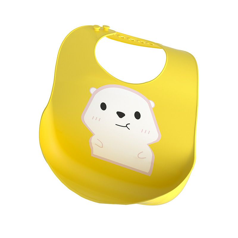 Slebber Bayi Waterproof/Sleber Bayi/Celemek Makan bayi Full Silikon