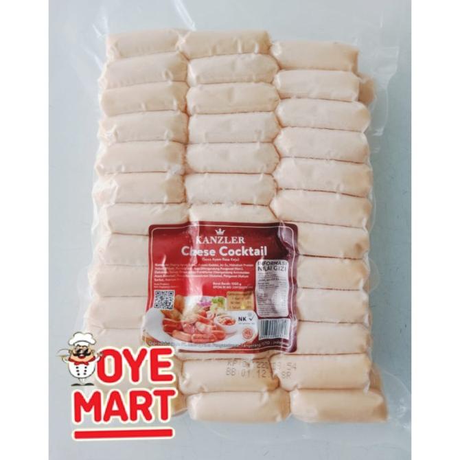 

windytriastuti13 KANZLER CHEESE COCKTAIL 1KG SOSIS AYAM RASA KEJU TERLARIS TERPERCAYA ORIGINAL