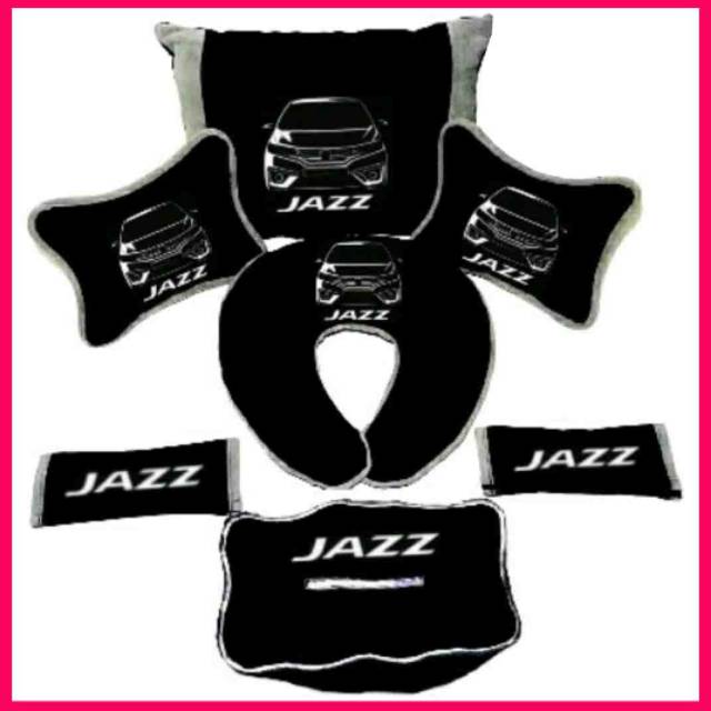 Bantal mobil honda jazz aksesoris interior mobil jazz