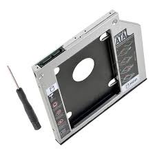 SSD HDD Caddy Slim SATA 9.5/12.7 mm Slot Pengganti Hardisk