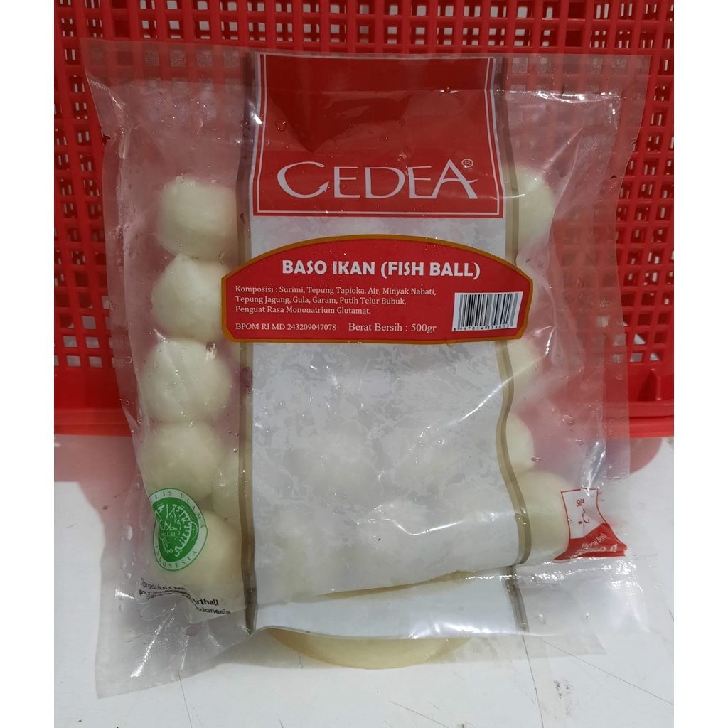 

Cedea Baso Ikan 500gram