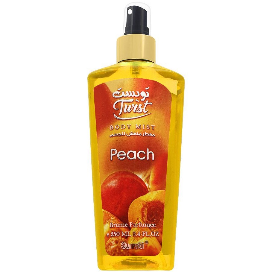 SURRATI BODY MIST SPRAY PEACH 250ML