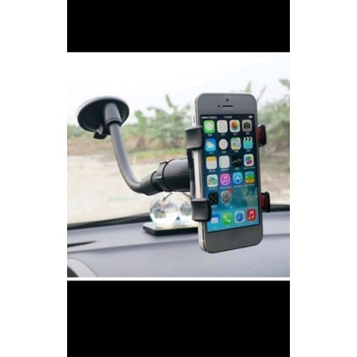 Pegangan HP Jepit Tempel Kaca Mobil /Car Phone Holder Organizer