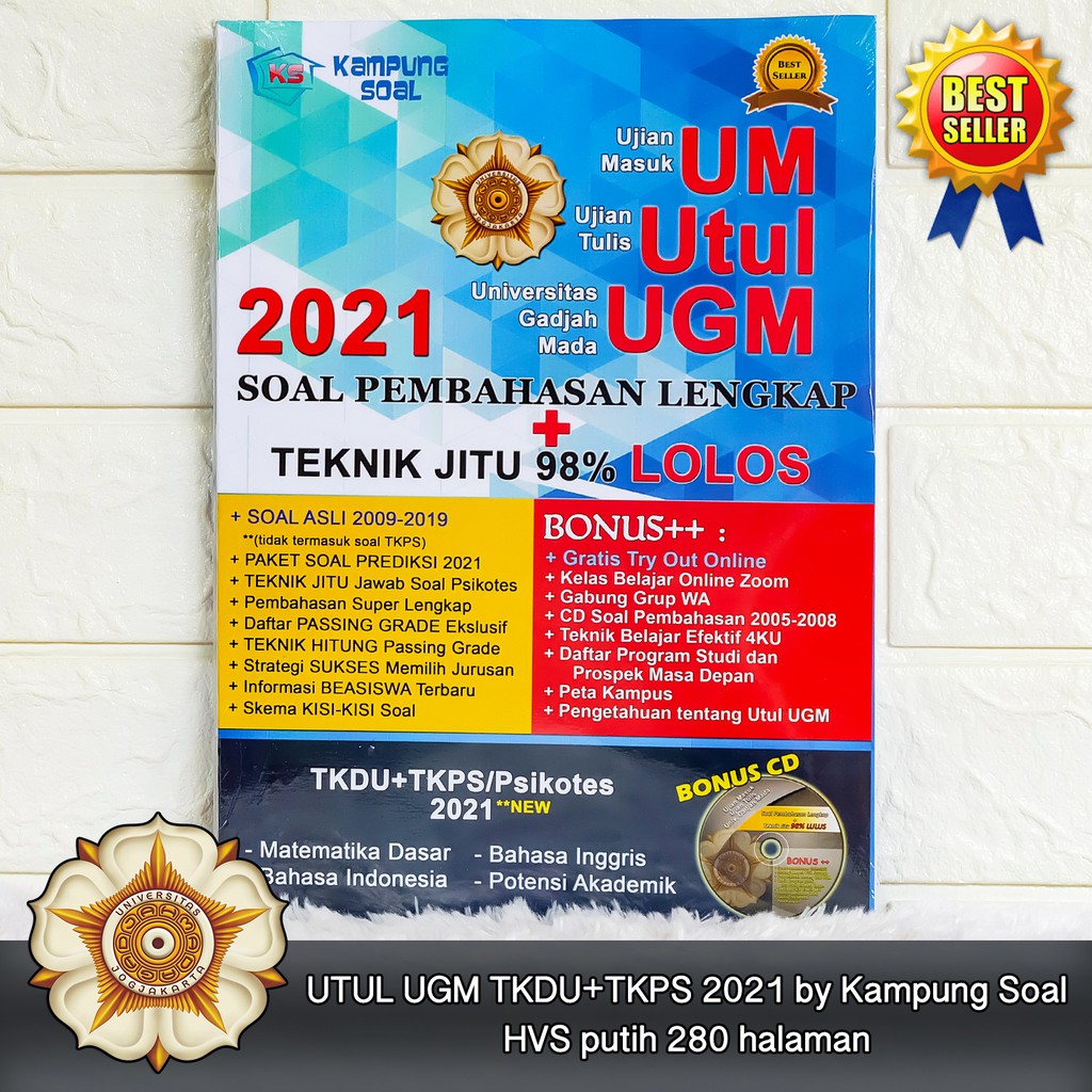 Utul Ugm Tkdu Tkps 2021 By Kampung Soal Shopee Indonesia