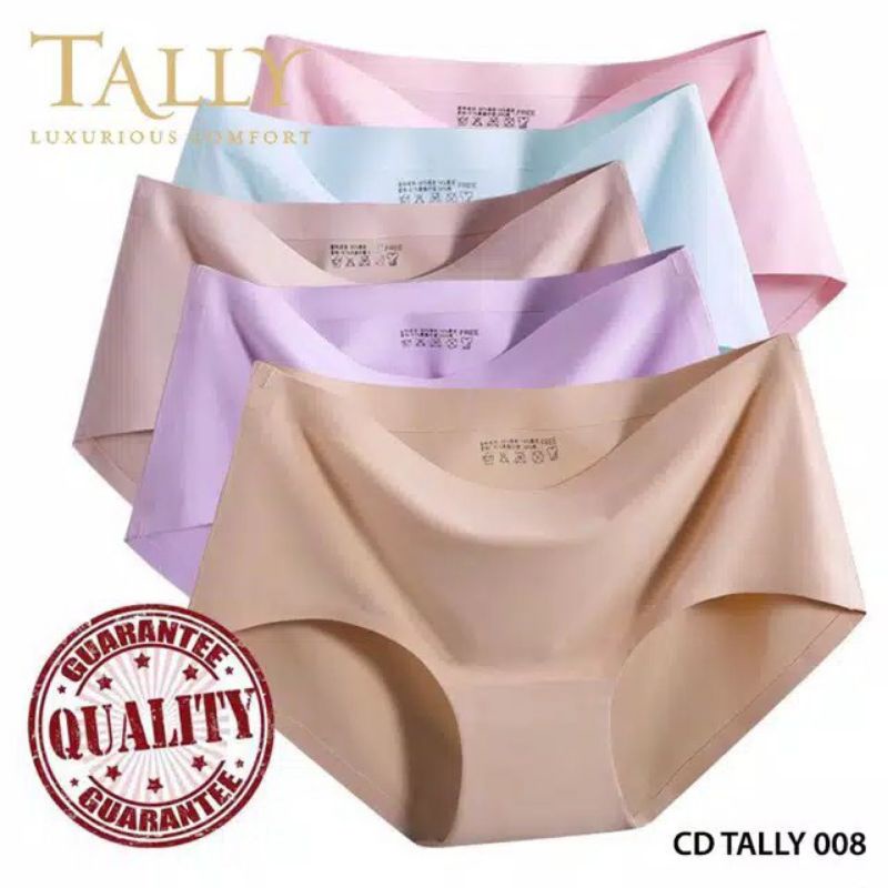 TALLY cd Wanita Seamless polos Lembut 008 Nyaman di Pakainya