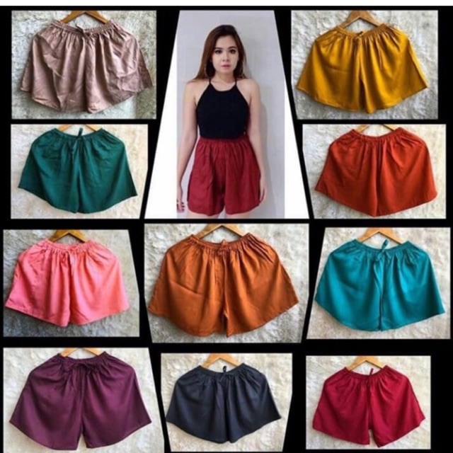  Celana  pendek  bali  kulot celana  pendek  cewek murah  