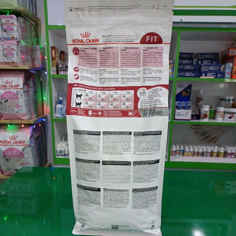 Royal Canin Fit 32 kemasan 2kg Freshpack/ Rc fitt 32