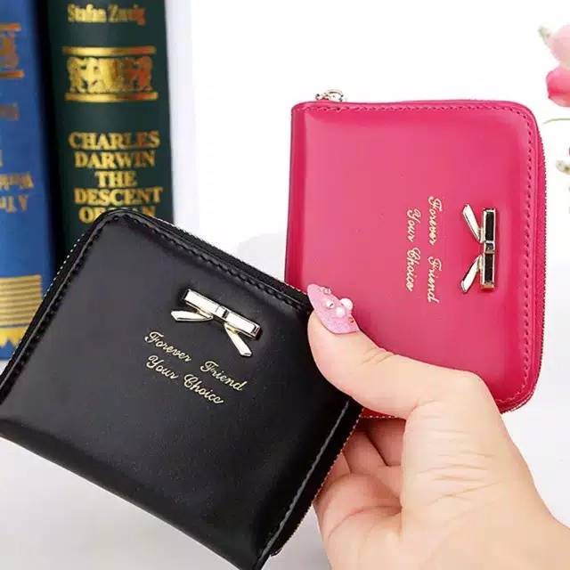 Medan Termurah KD28 Best seller Dompet  cantik Import Dompet simple pita