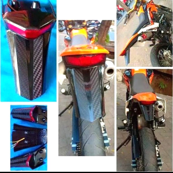 RSPS SPAKBOR BELAKANG XR150 BUNTUT SPAKBOR XR150 BUNTUT XR 150 LAMPU RED