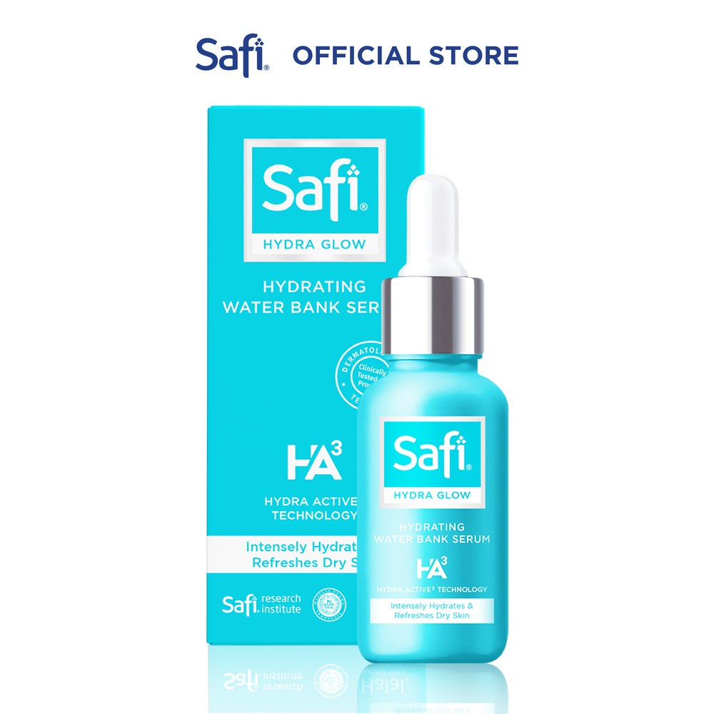 SAFI Hydra Glow Hydrating | Water Bank Serum | Toning Essence | Moisturizer | Mist | Cleanser