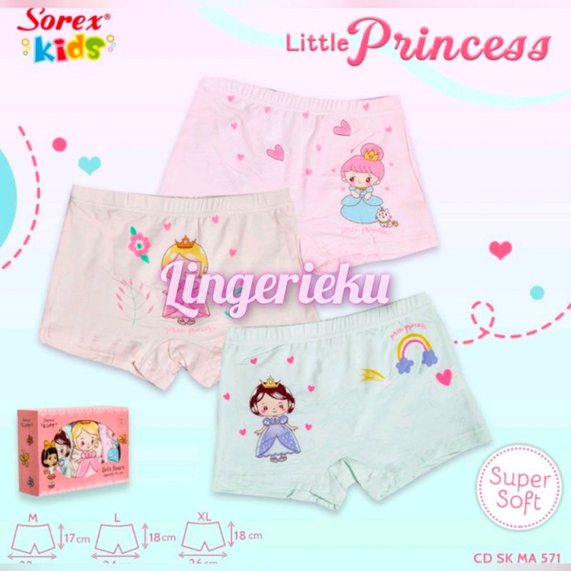 Celana Dalam Anak Perempuan Super Soft CD Sorex SK MA 571