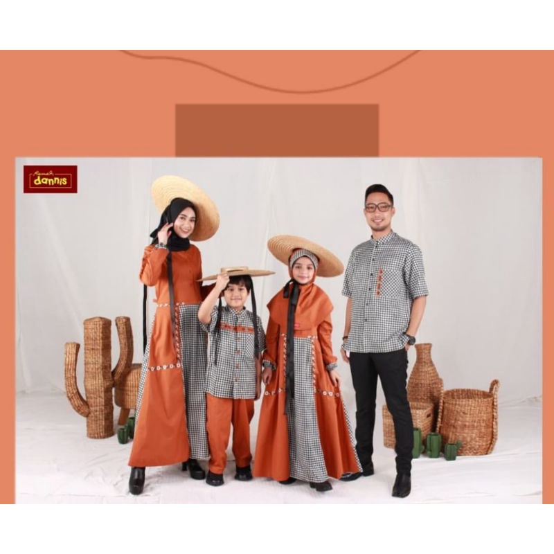 DANNIS Terbaru D'Savana Family Gamis Koko Sarimbit
