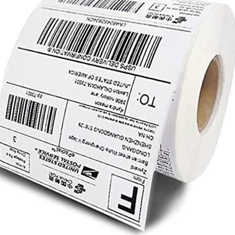 

Siap Kirim.. 100 x 150 thermal label direct barcode 100x150 isi 250 pcs A6 strip thermal label paper shipped from Indonesia