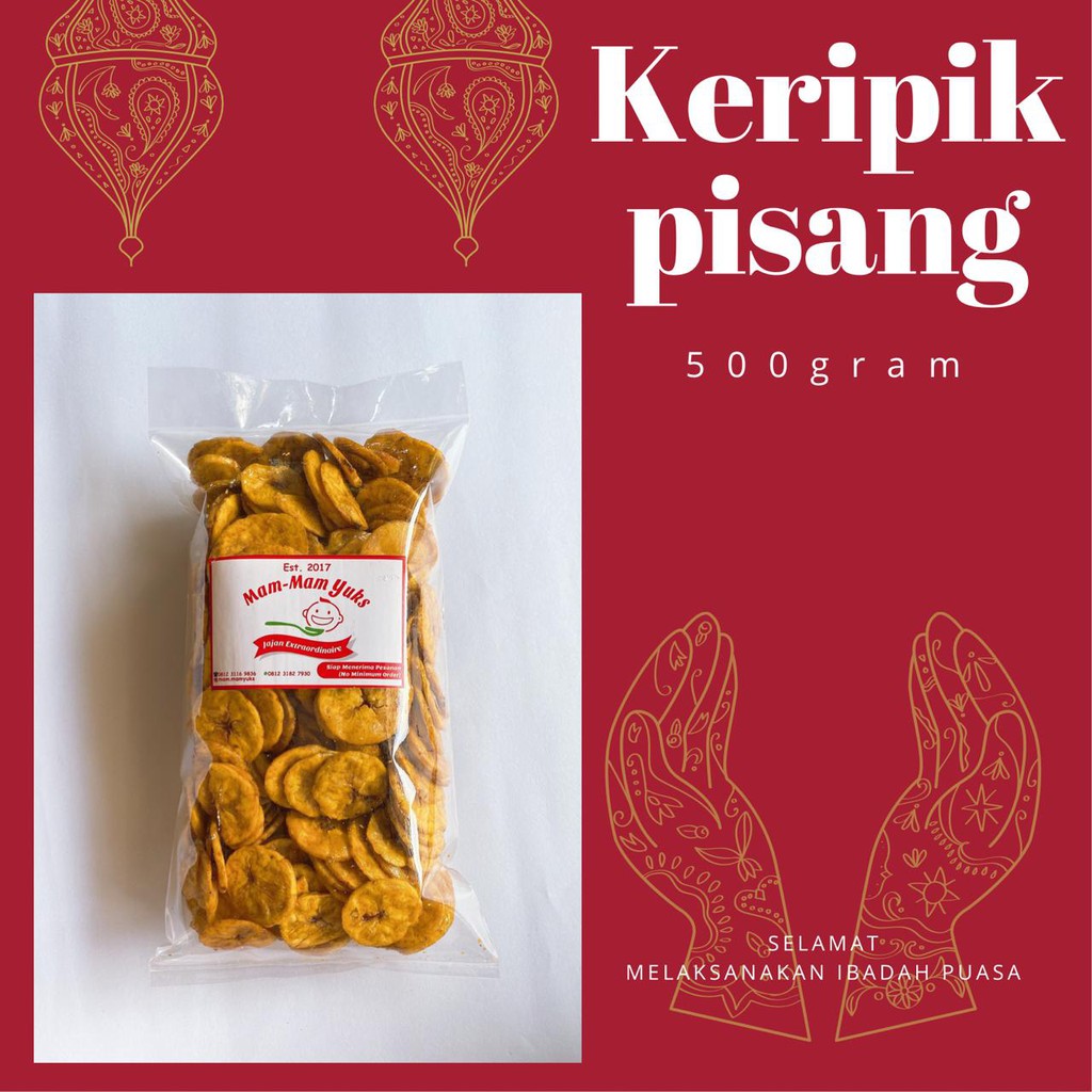 

keripik pisang/jajan/camilan/snack