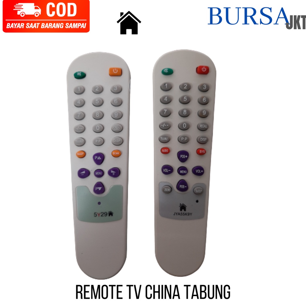 REMOTE TV TABUNG CHINA REMOT TV PENGGANTI MESIN china