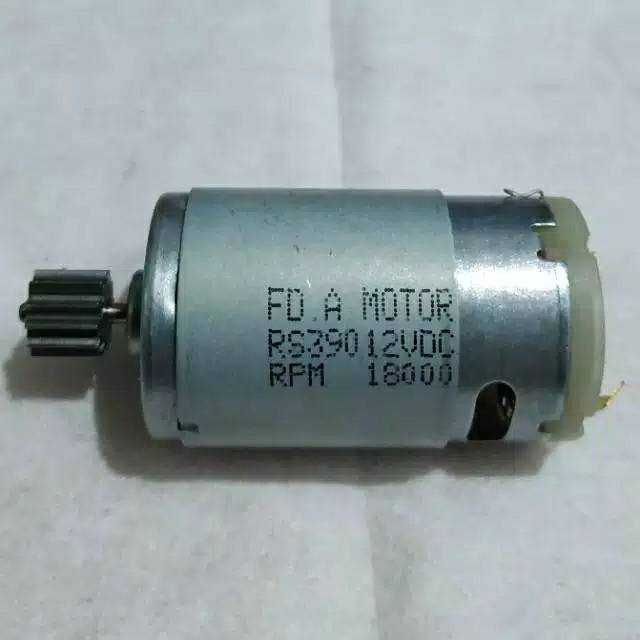 Dinamo Type 390 (kecil) 12V Untuk Mobil/Motor Mainan Aki