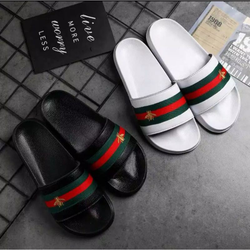 Sandal Slip On Pria Wanita / Sandal Selop Dewasa / Sandal Slip On karet