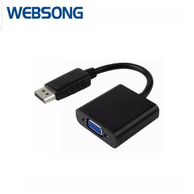 Kabel DP Displayport to VGA Video Female WEBSONG