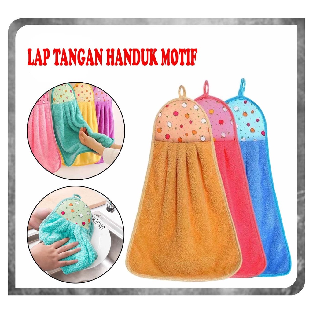 KAIN LAP TANGAN HANDUK GANTUNG MOTIF