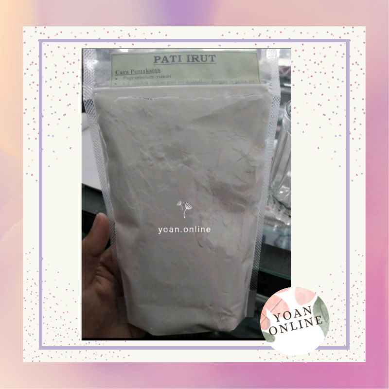 

Rasa Enak - Asli Tepung Pati Irut / Garut / Angkrik Untuk Mag Lambung