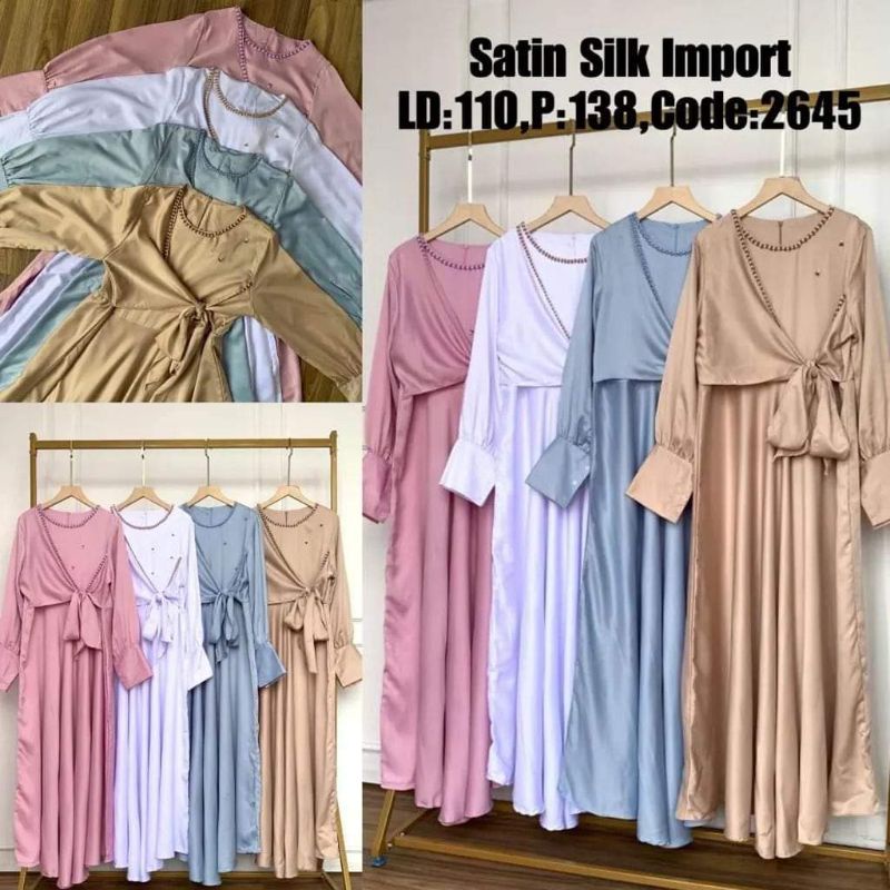 BERLIAN RAYA DRESS | SILKY RAYA DRESS | ZAIRA DRESS