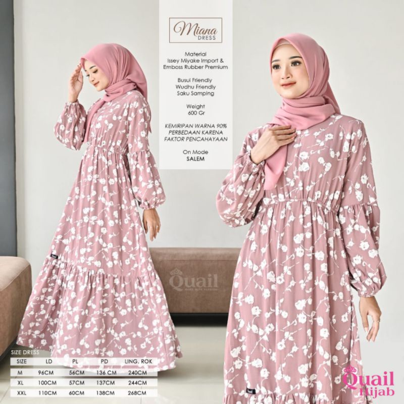 Miana Gamis QuaiL Hijab