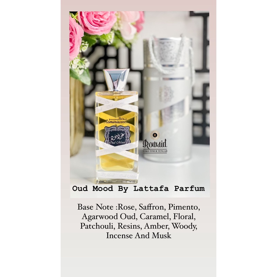 OUD MOOD REMINISCENCE BY LATTAFA EAU DE PERFUME