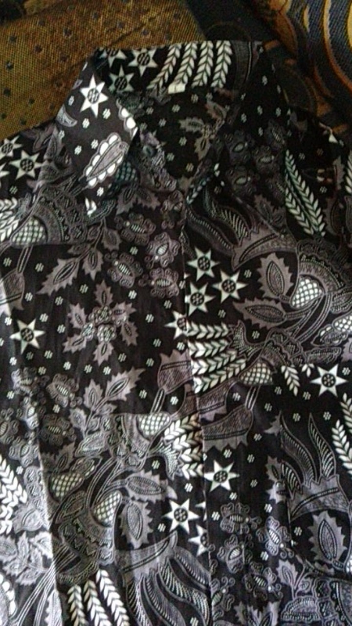 Size M L Xl Xxl Xxxl Bswart Batik Hrb026 Kenongo Hem Pendek Padi Pekalongan M L Xl Batik Pria Murahl