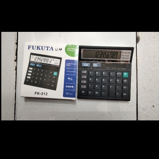 

kalkulator 12 digit fukuta F-512